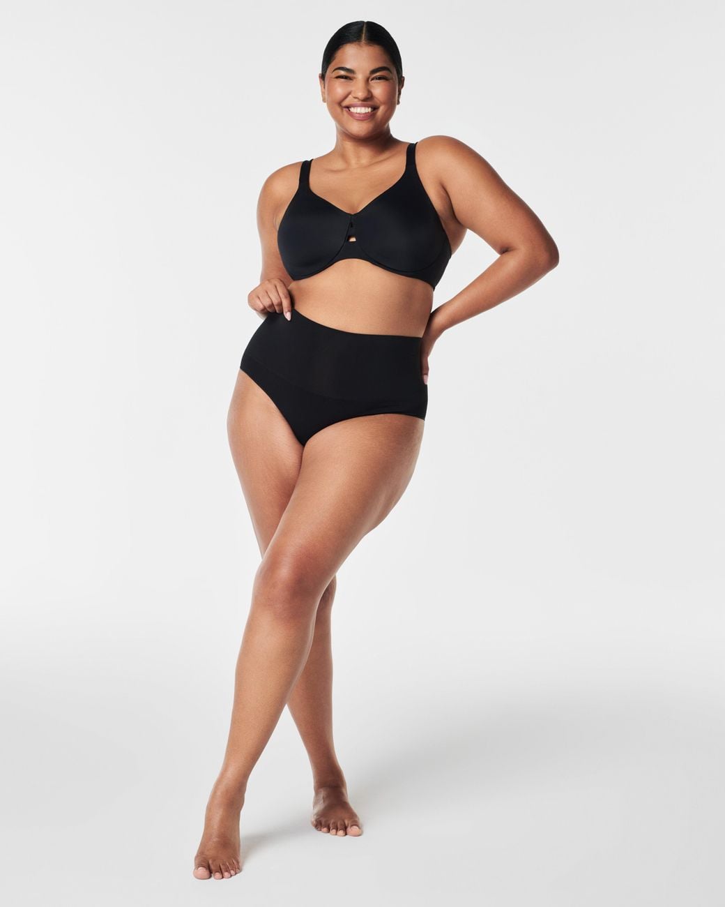 Spanx Black Shape Extraordinary Brief