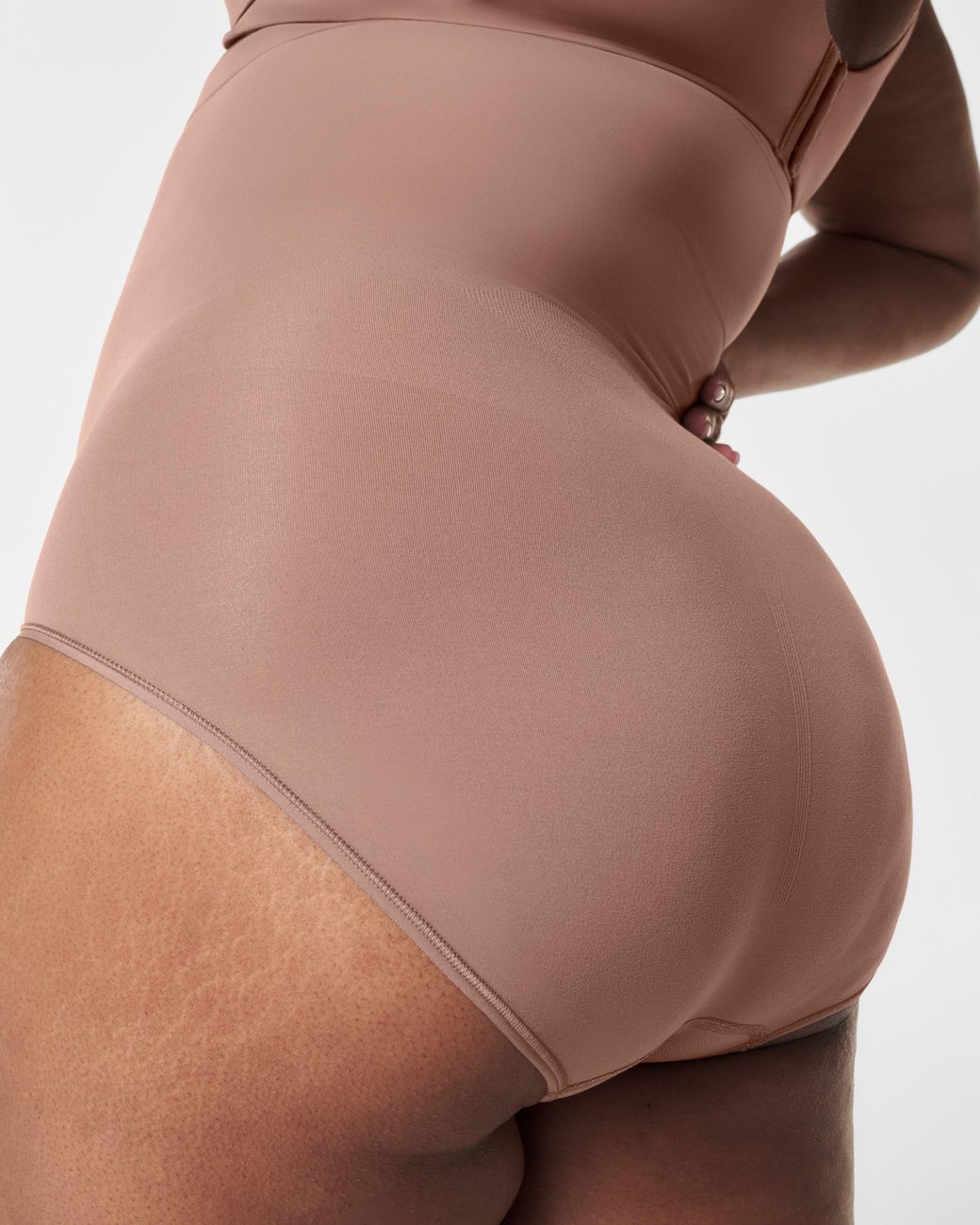 Spanx Brown Sculpt Seamless Power High-Waisted Brief