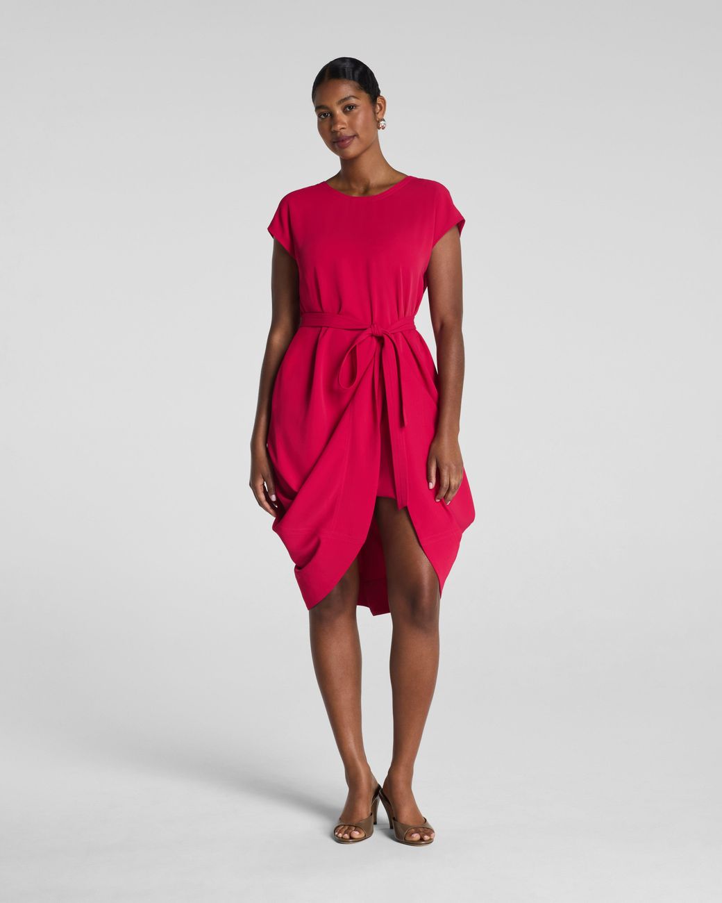 Spanx Red Carryon Infinity Dress