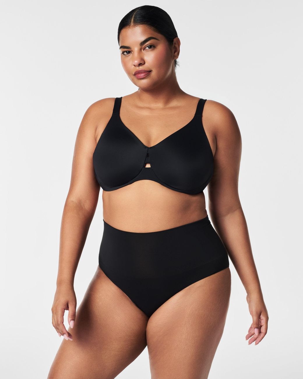 Spanx Black Low Profile Minimizer Bra