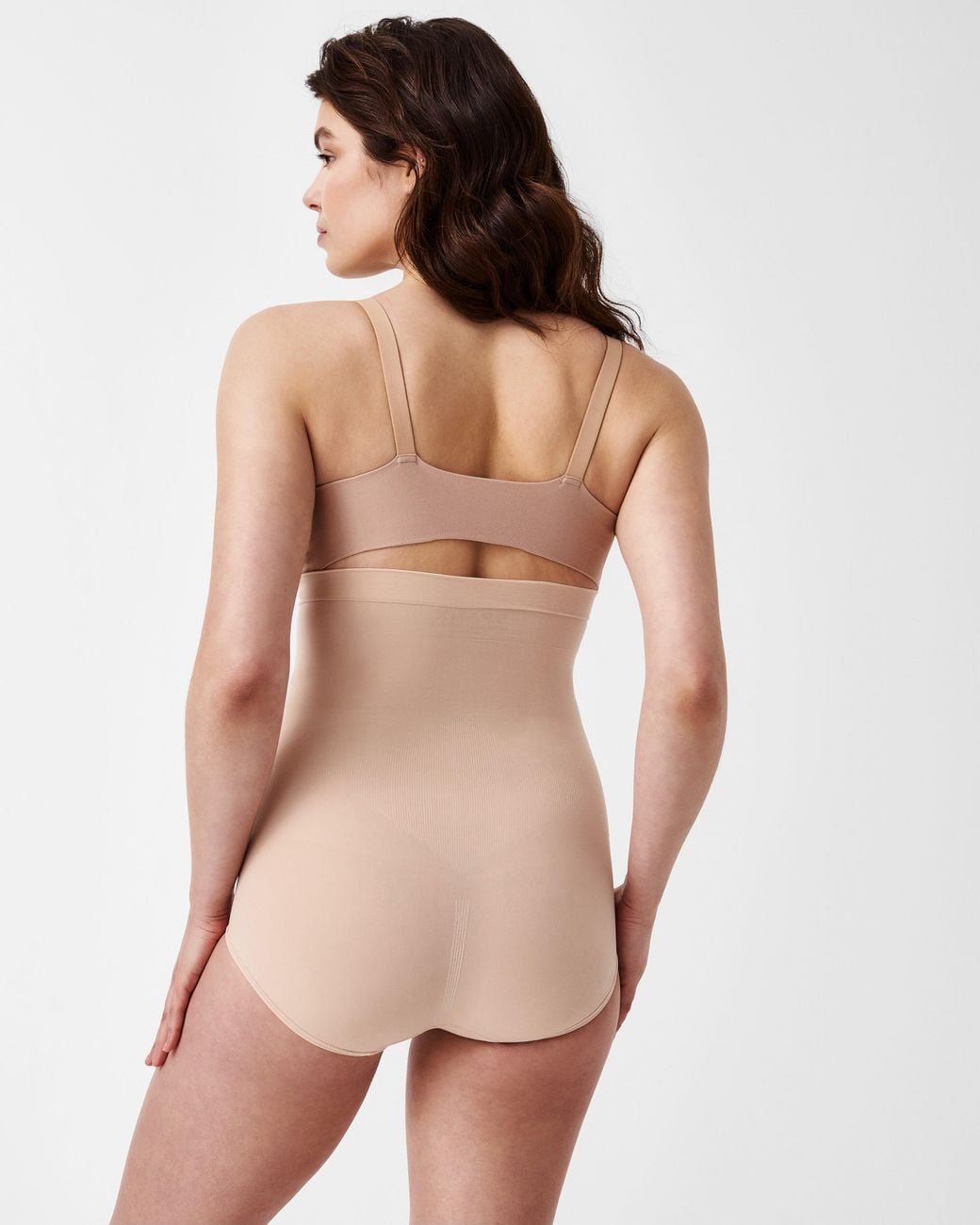 Spanx Natural Sculpttm Seamless Power High-waisted Brief