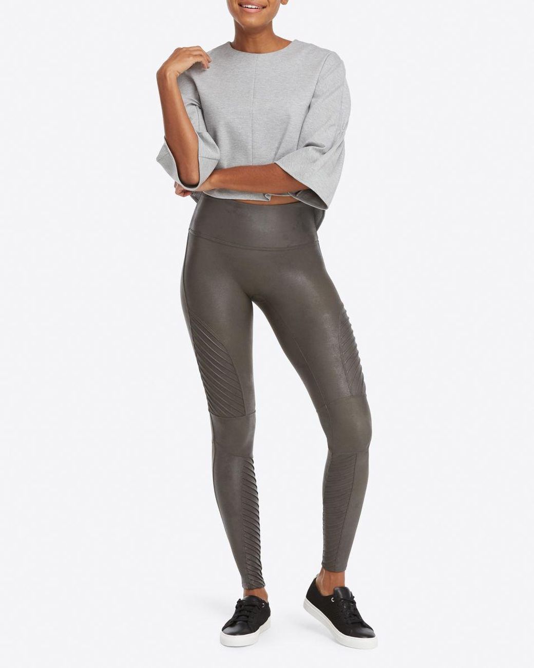 Spanx gray heathered leggings - Gem