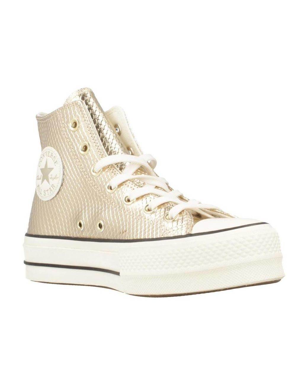 HI LIFT GOLD femmes Chaussures en Doré Converse en coloris Métallisé | Lyst