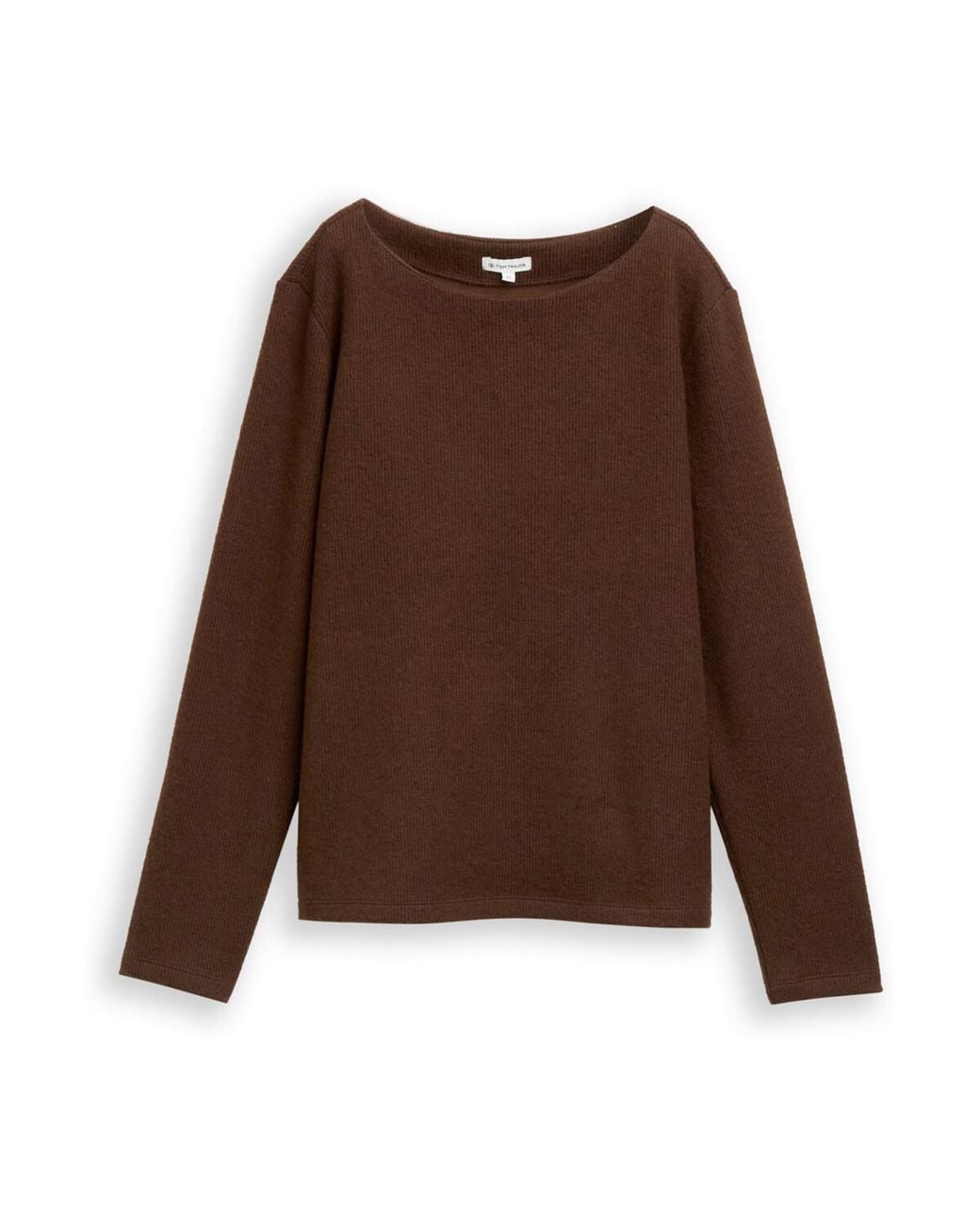 Pull Pull Dark Pecan Tom Tailor en coloris Brown