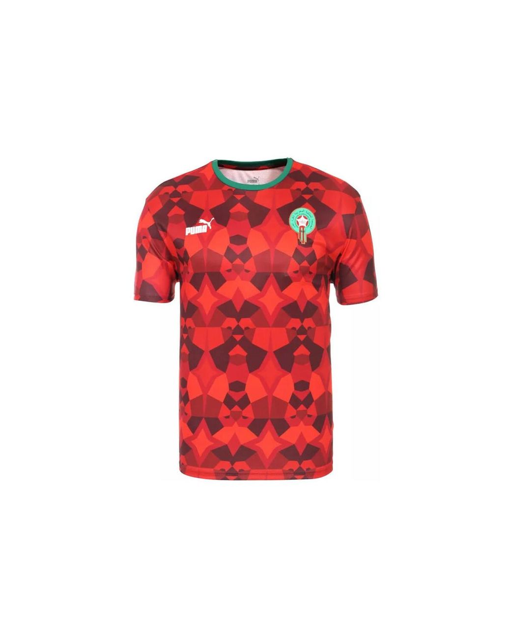 T shirt FOOTBALL MAROC PUMA pour homme en coloris Rouge Lyst