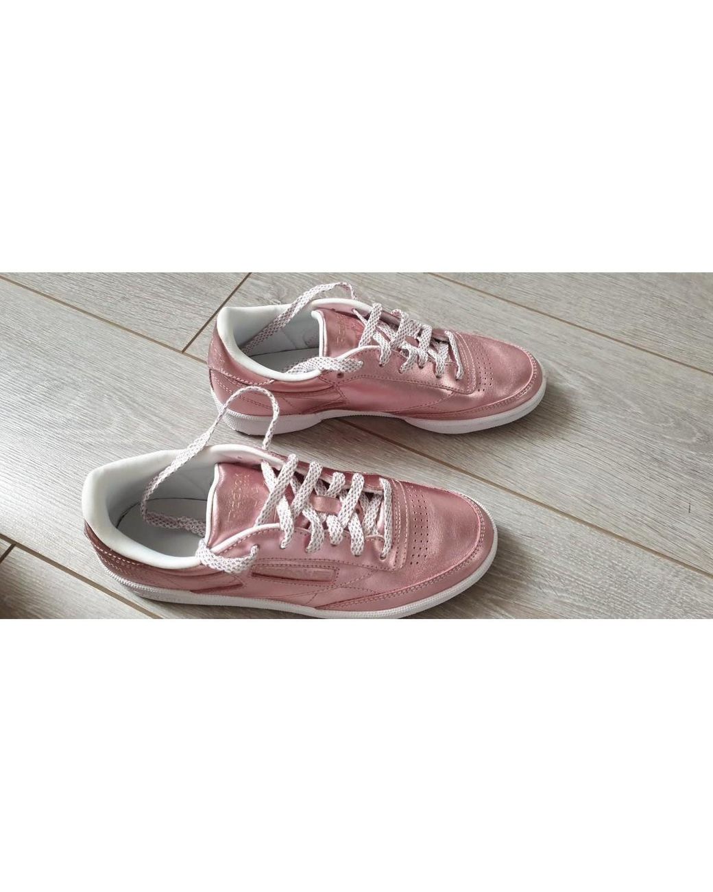 Baskets Basses Baskets Reebok Shine Reebok en coloris Pink