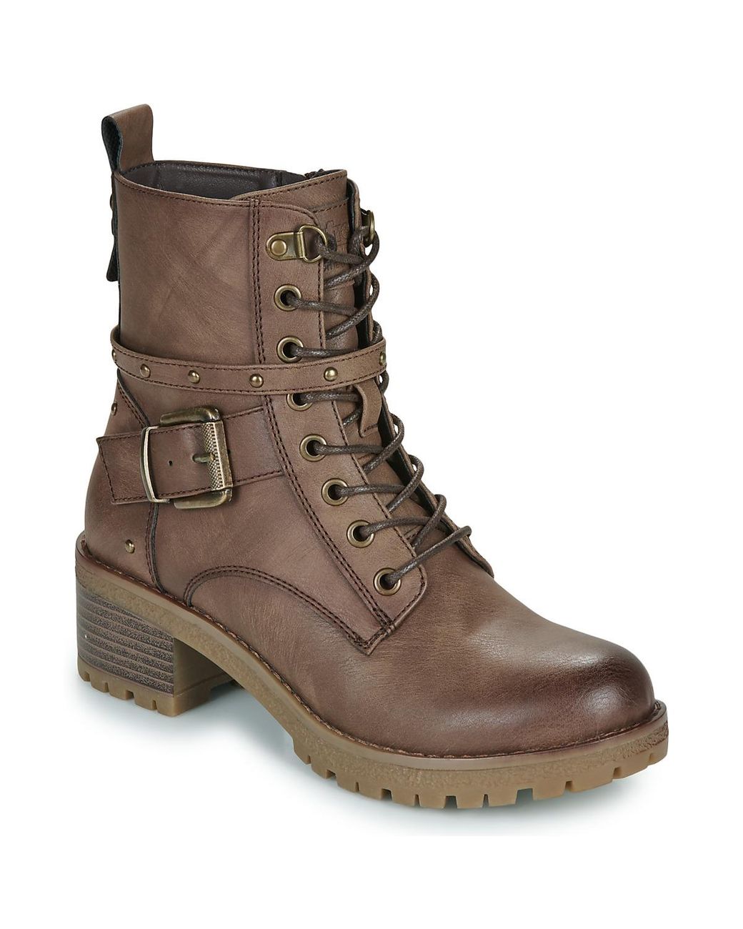 Bottines 173247-Taupe Refresh en coloris Brown