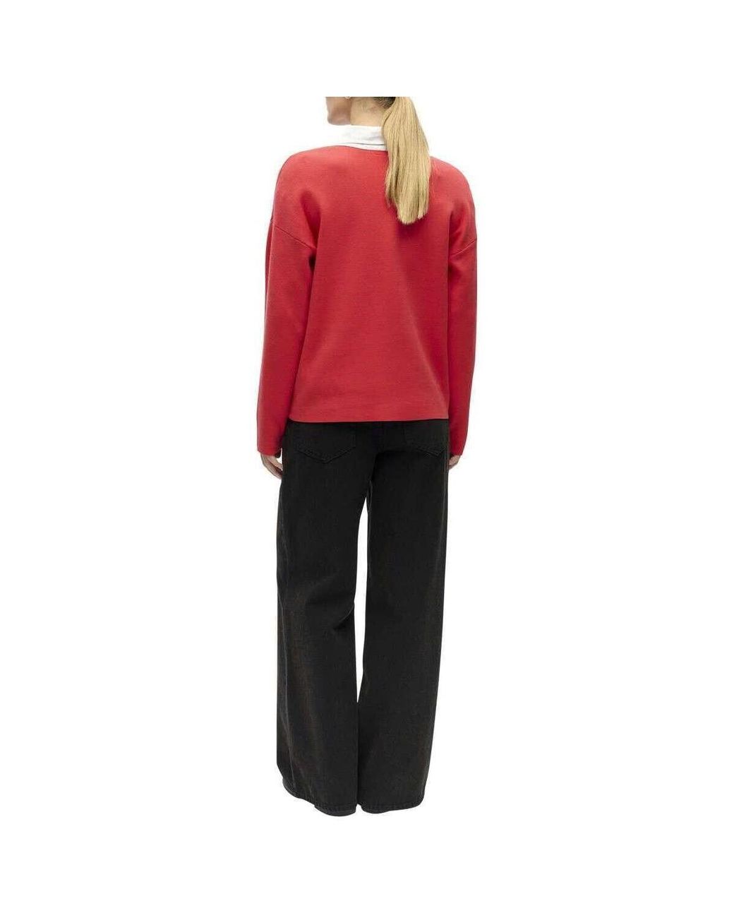 Pull 193469VTPE26 Object en coloris Red
