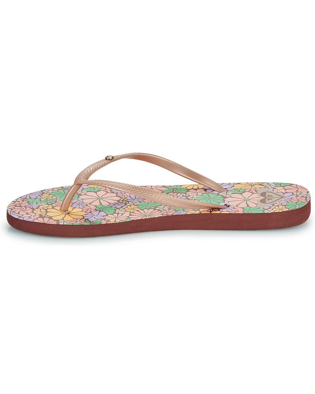 Tongs Bermuda Print Roxy en coloris Pink
