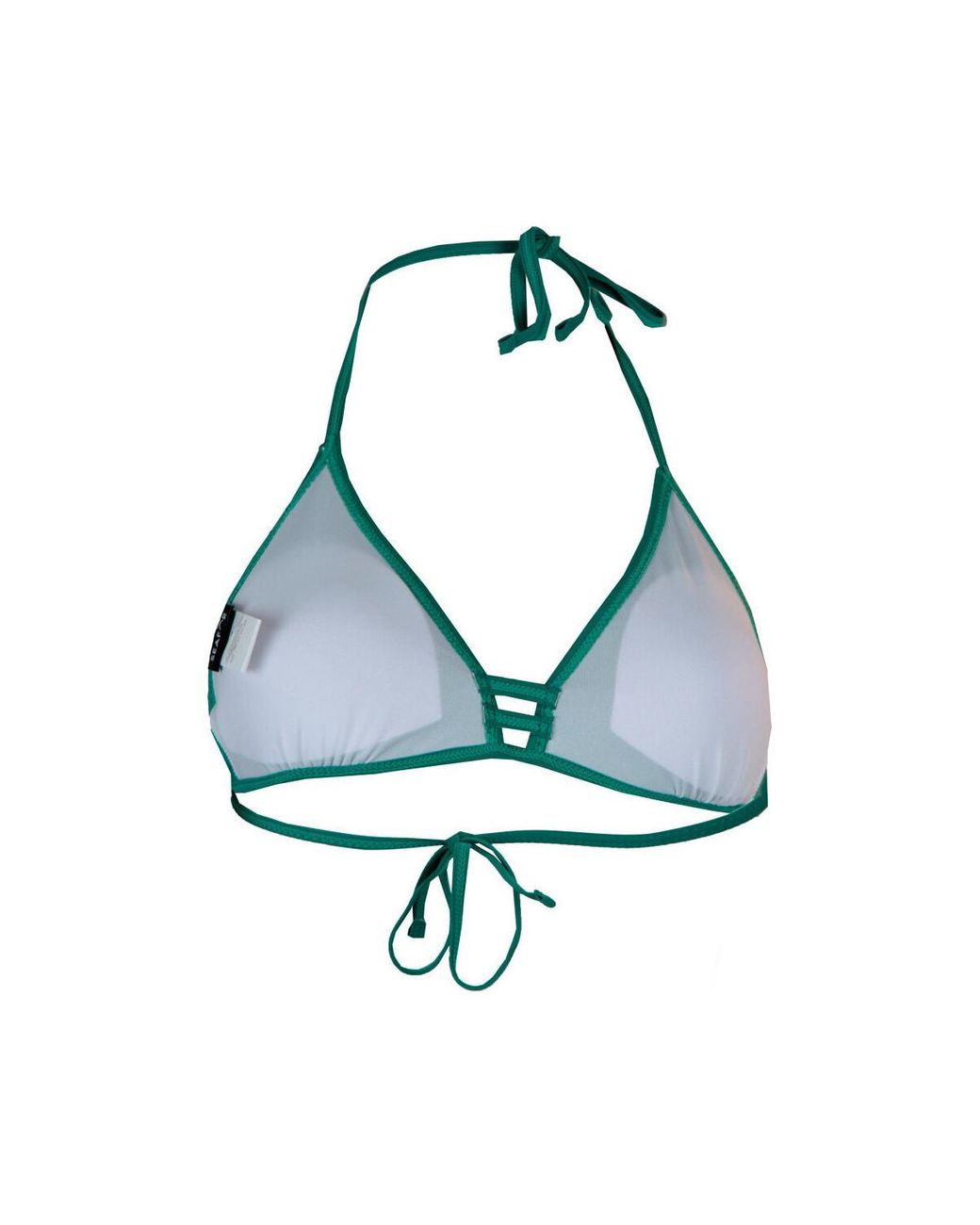 Maillots De Bain Solid Triangle Top Safor en coloris Green
