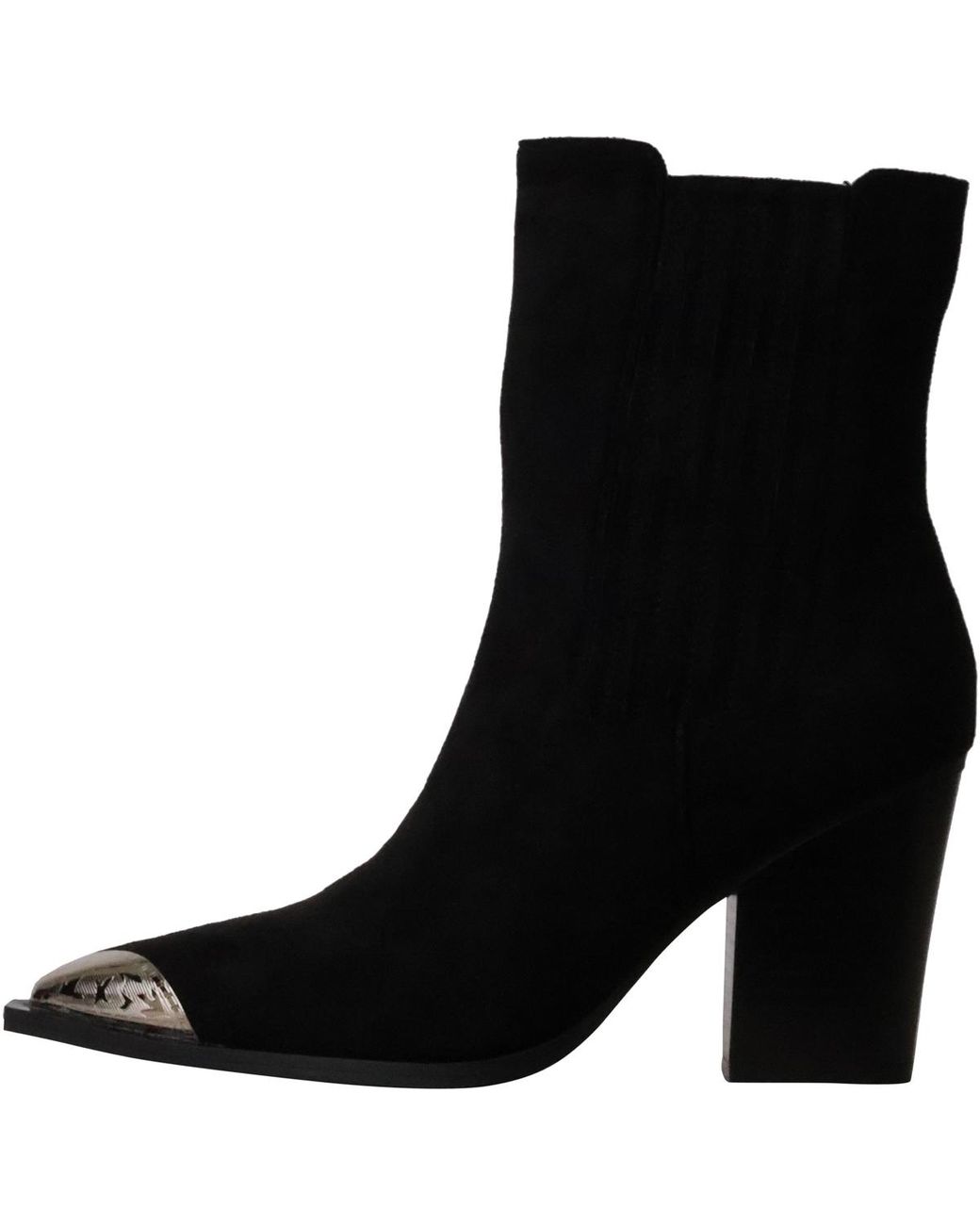 Bottines Bottines À Zip Super Mode en coloris Black