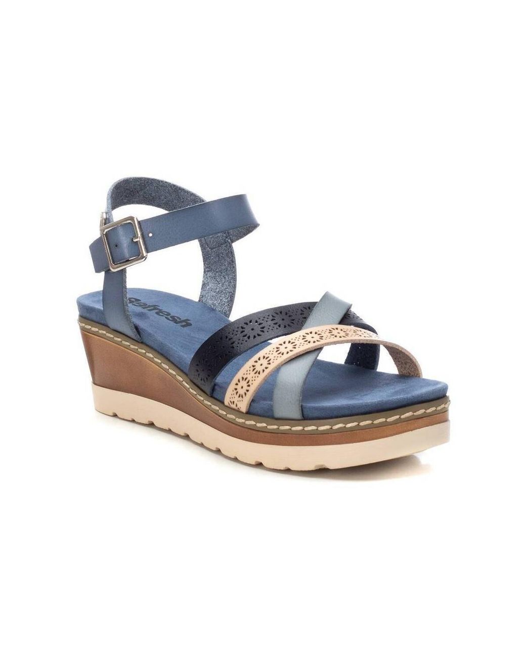 Sandales Compensées 17268203 Refresh en coloris Blue