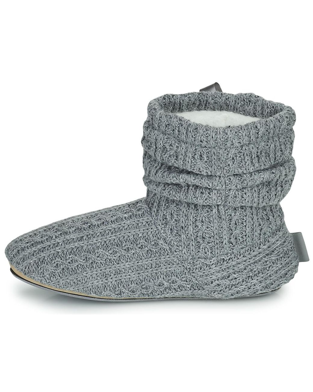 Chaussons Isotoner en coloris Gray