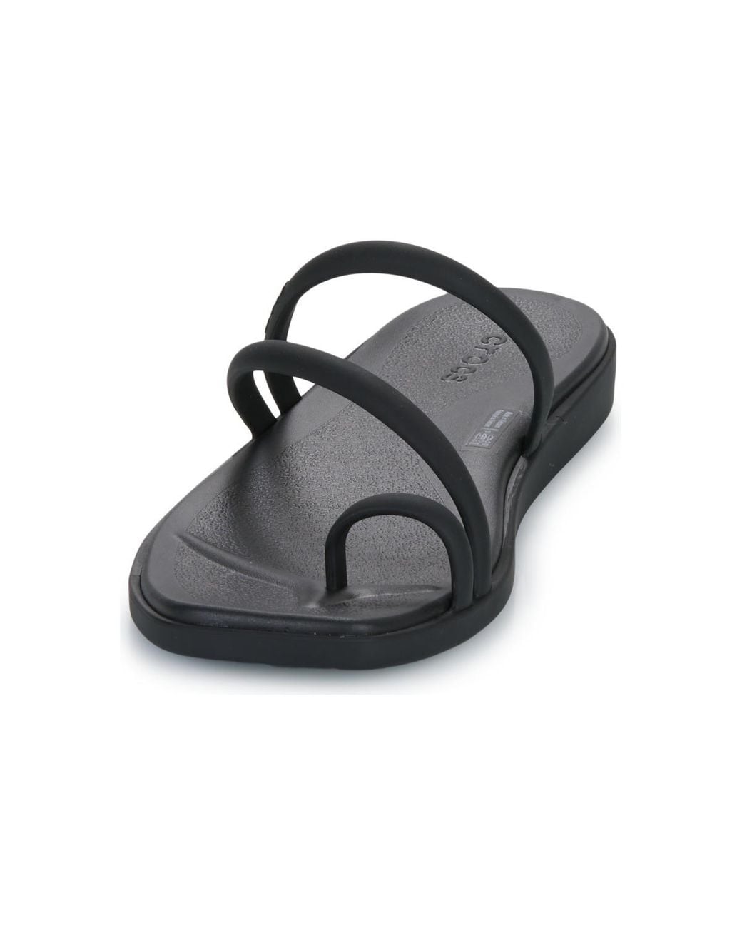 CROCSTM Black Zehentrenner Miami Toe Loop Sandal