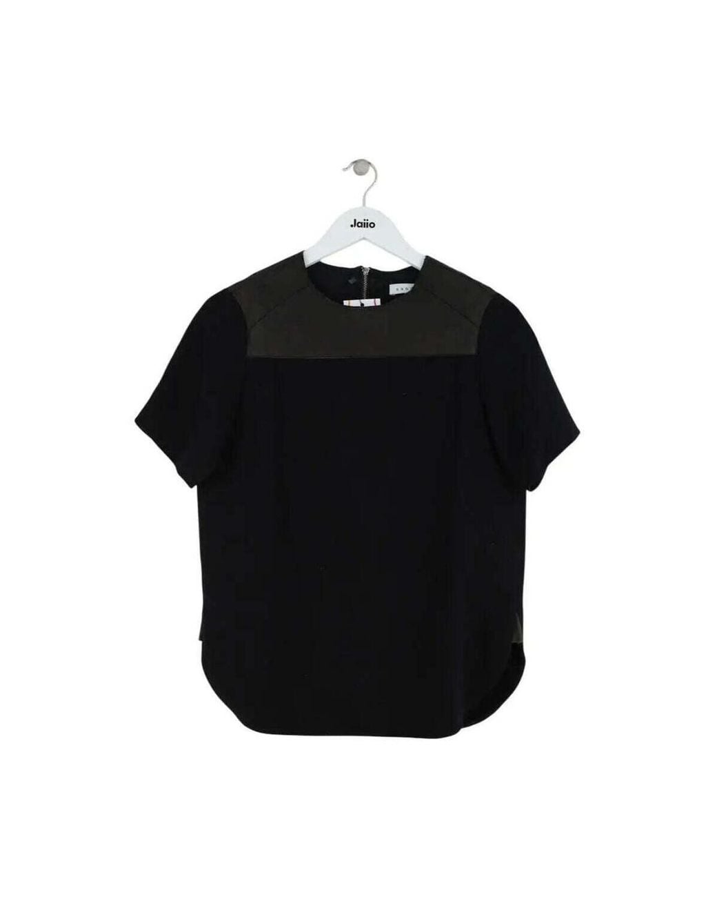 Blouses Top Sandro en coloris Black