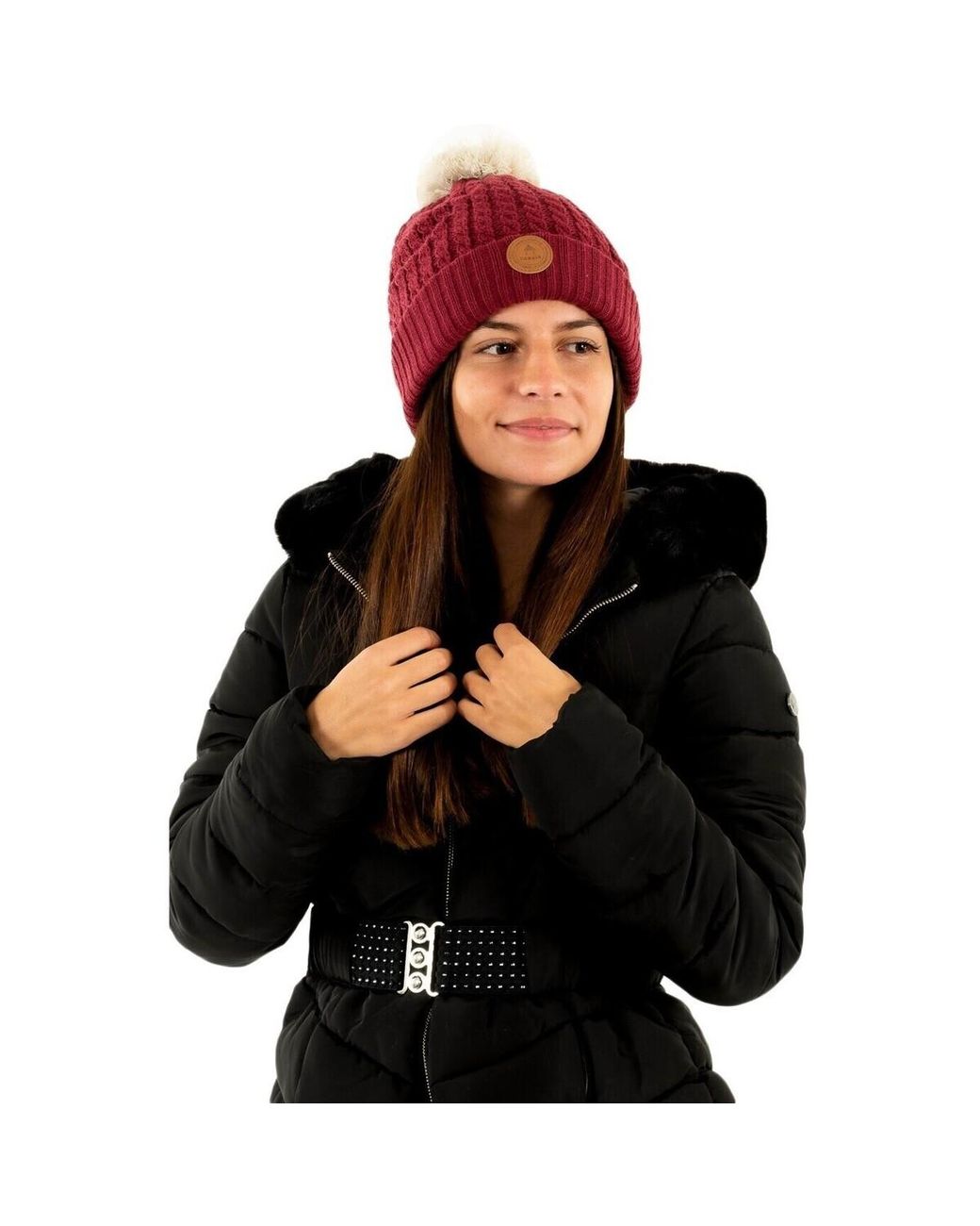 Bonnet Roy Cabaïa en coloris Red