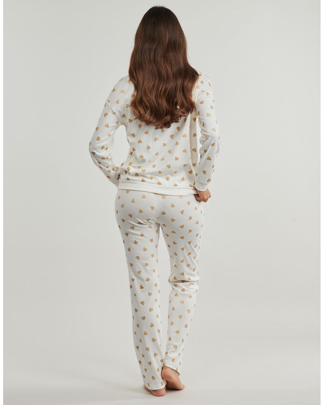 Petit Bateau Pyjama-Sets Clust in het White