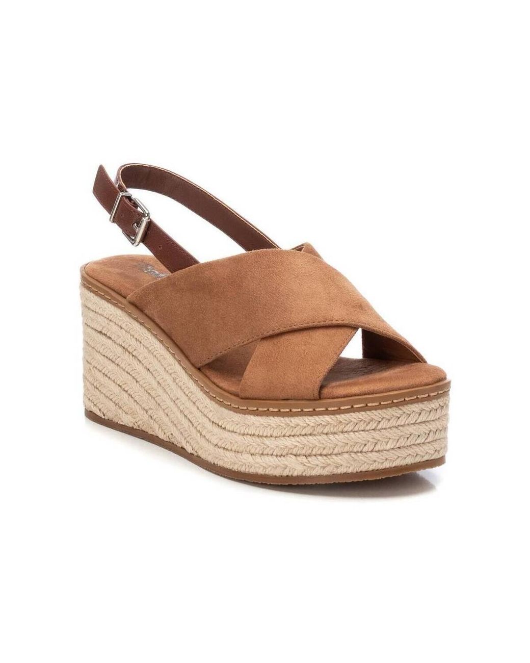 Sandales Compensées 172579 Refresh en coloris Brown