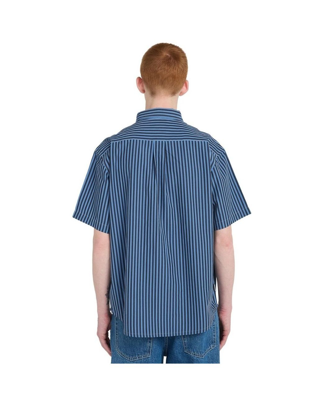 T-Shirt Regular Button Down Element pour homme en coloris Blue