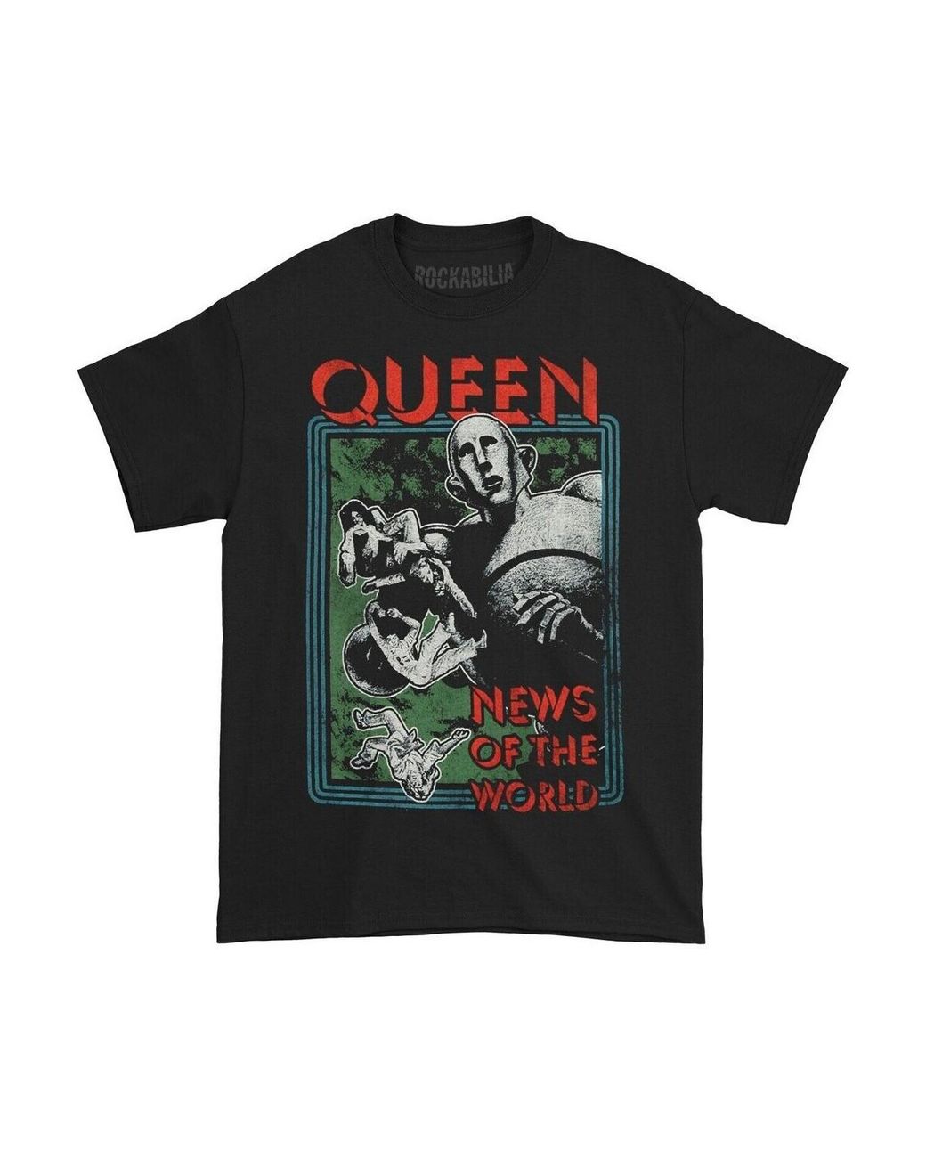 T-shirt News Of The World Queen pour homme en coloris Black