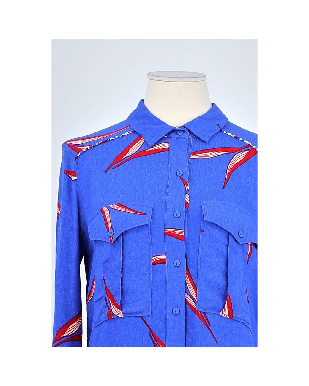 Chemise Chemise Bleue Ba&sh en coloris Blue