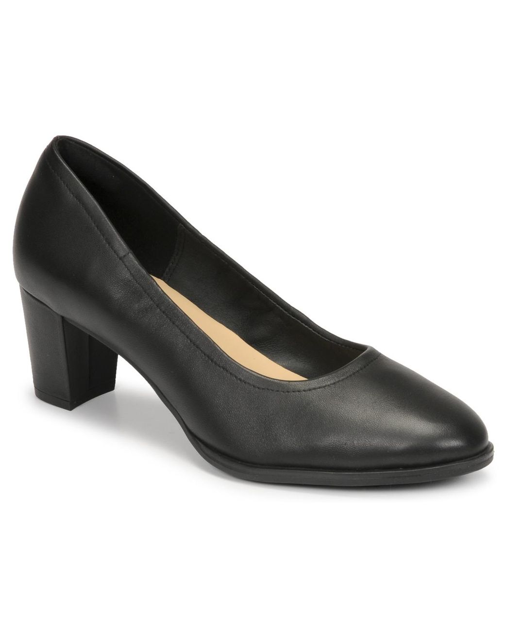 Clarks Leer Pumps Kaylin60 Flex in het Zwart - Bespaar 13% - Lyst