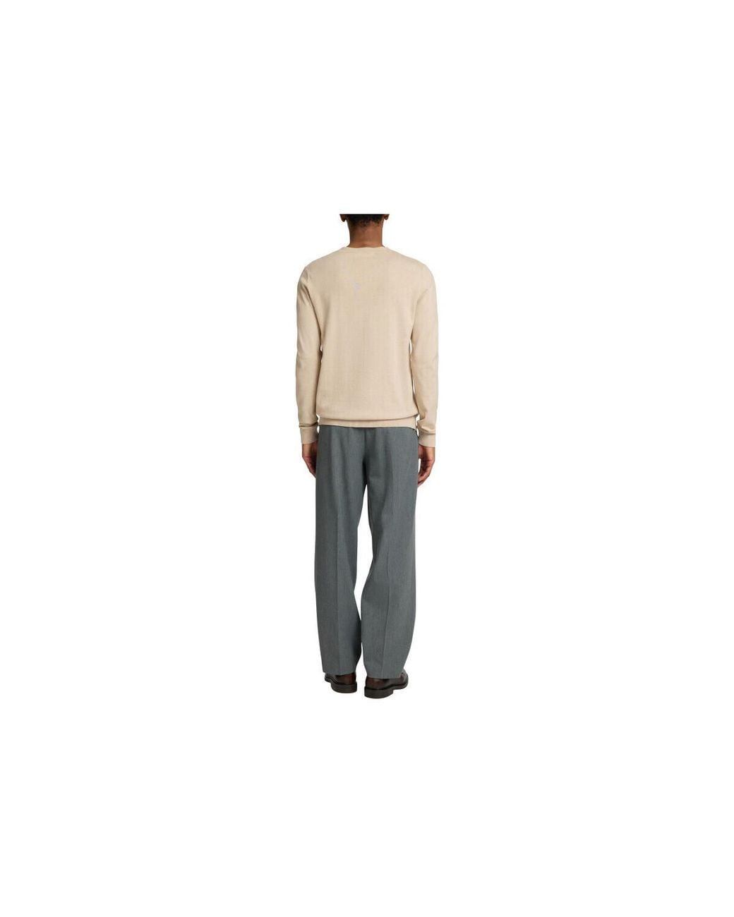 Pull 6064601 SELECTED en coloris Natural