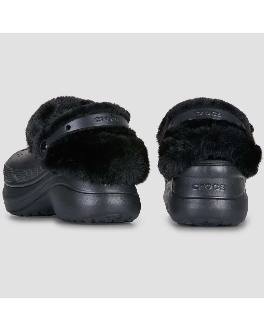 CROCSTM Black Clogs Bae Lined Clog