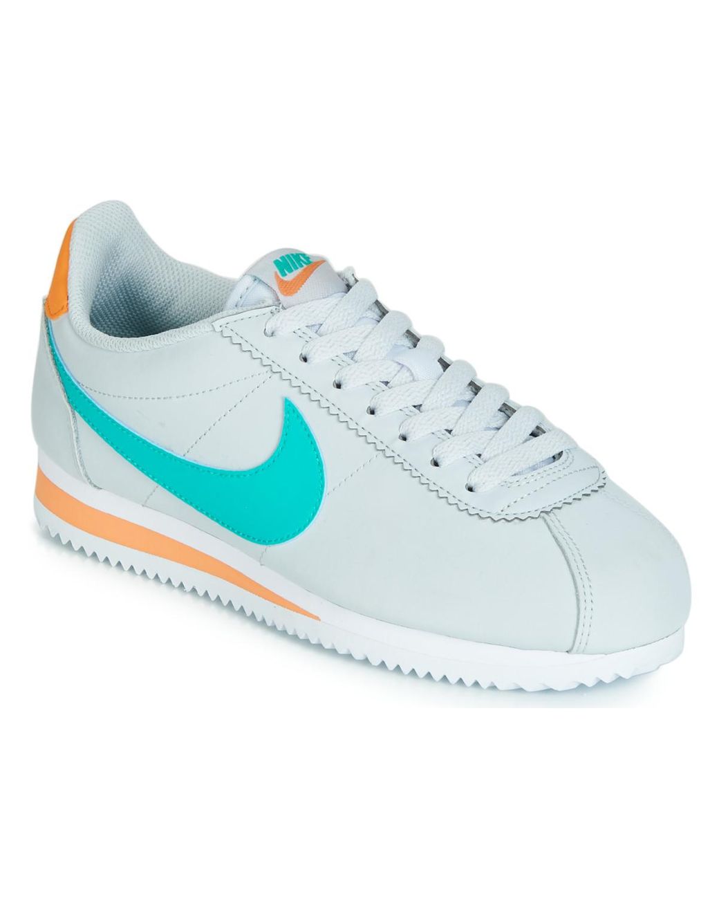 nike cortez Leather Grijs