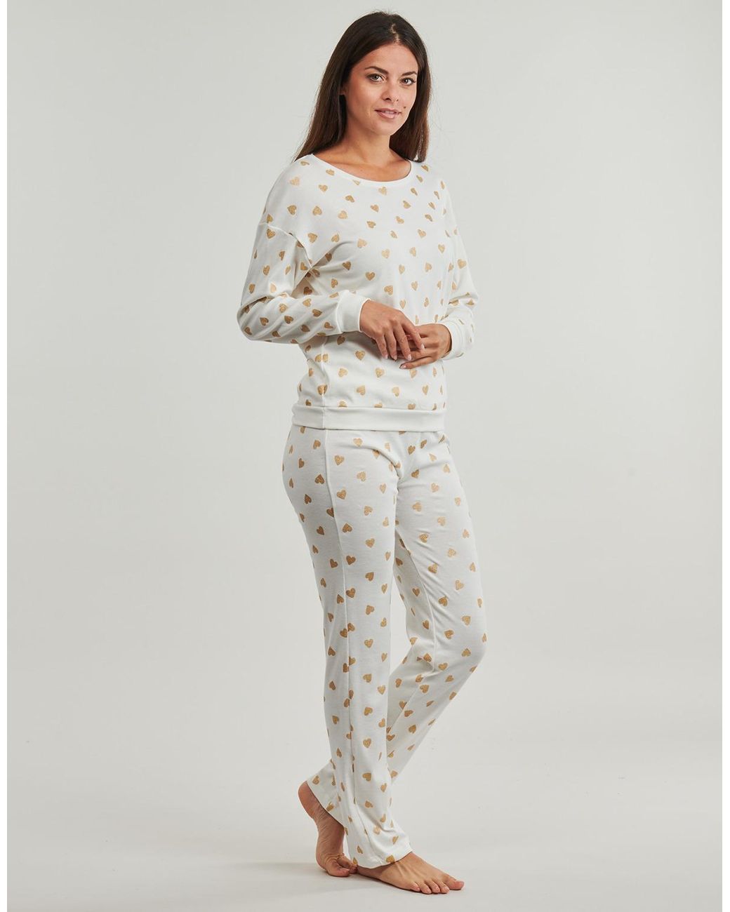 Petit Bateau Pyjama-Sets Clust in het White