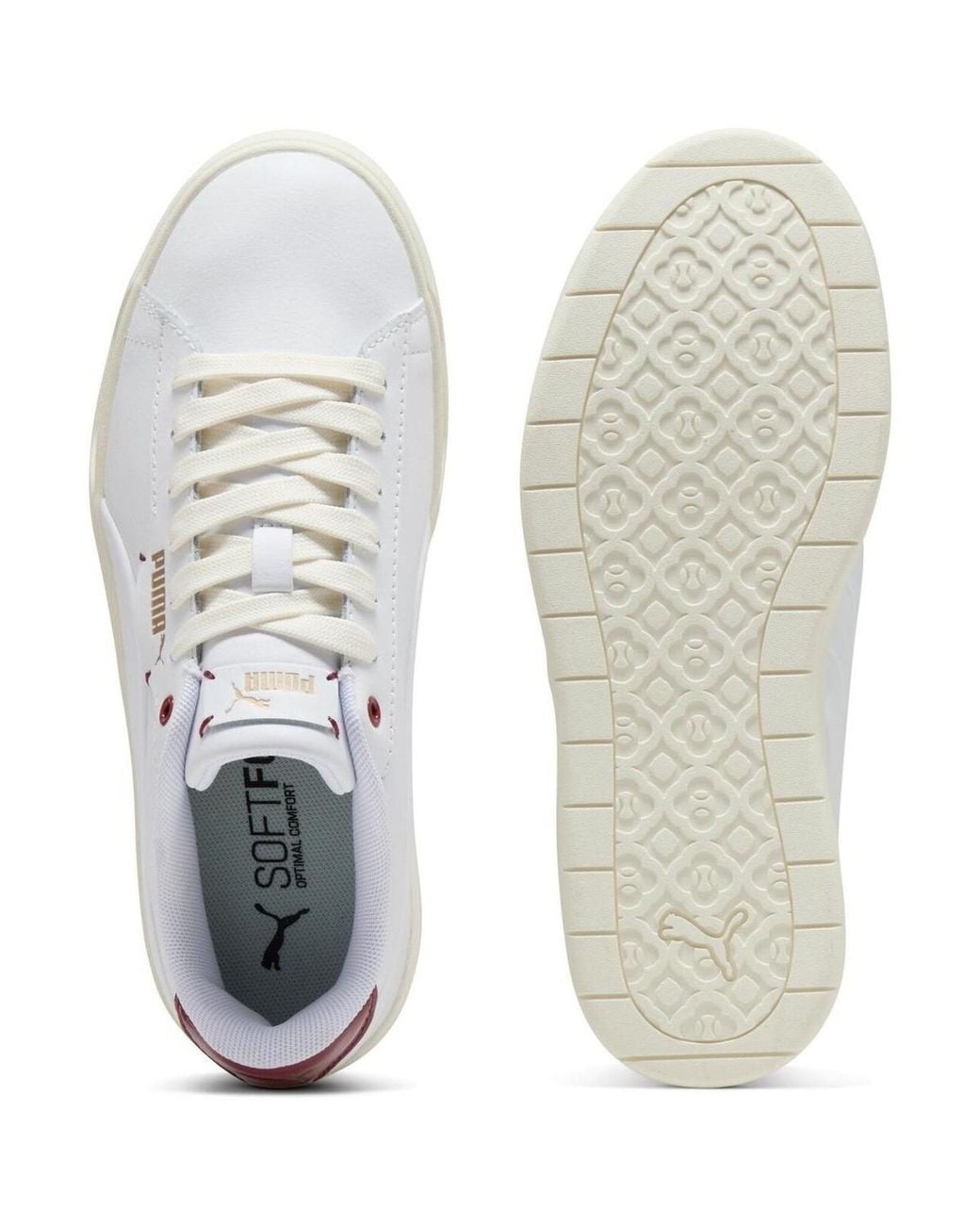 Baskets Smash Belle PUMA en coloris White