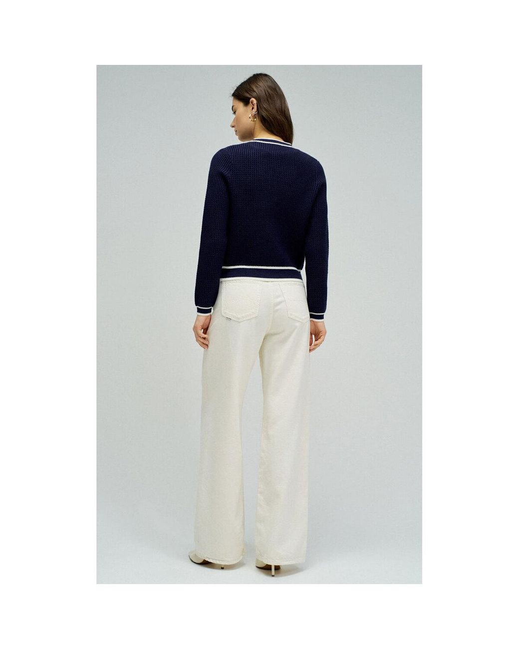 Pull Cardigan Dark Salsa Jeans en coloris Blue
