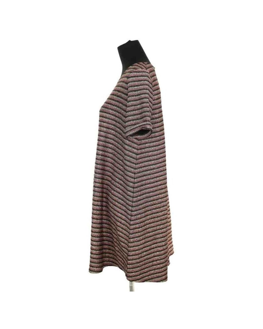 Robe Courte Robe Dorée Sezane en coloris Brown
