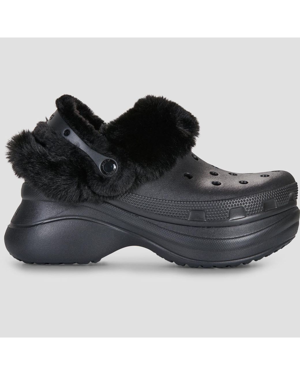 CROCSTM Black Clogs Bae Lined Clog