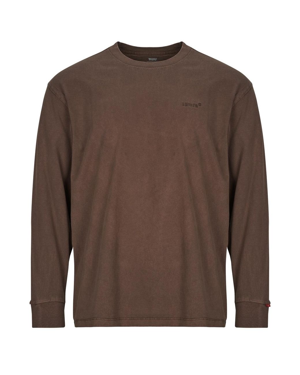 T-Shirt Ls Authentic Tee Levi's pour homme en coloris Brown