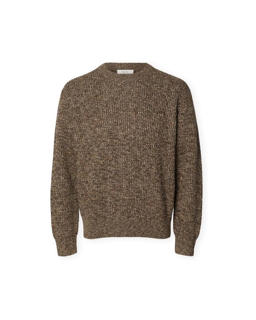 Pull Noos Tilum Knit SELECTED pour homme en coloris Brown