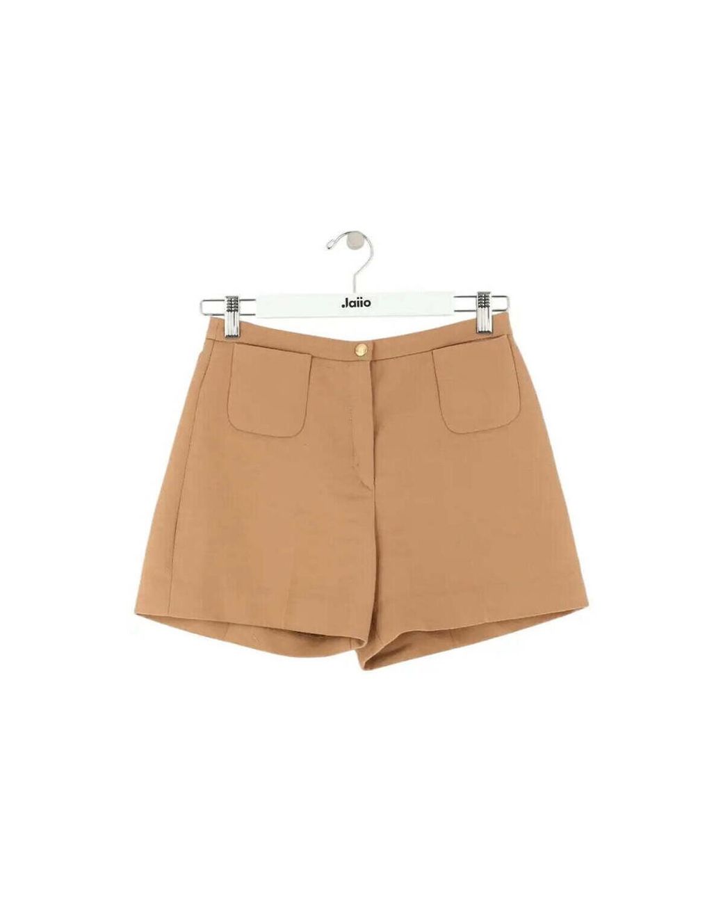 Short Mini Short Camel Sandro en coloris Natural