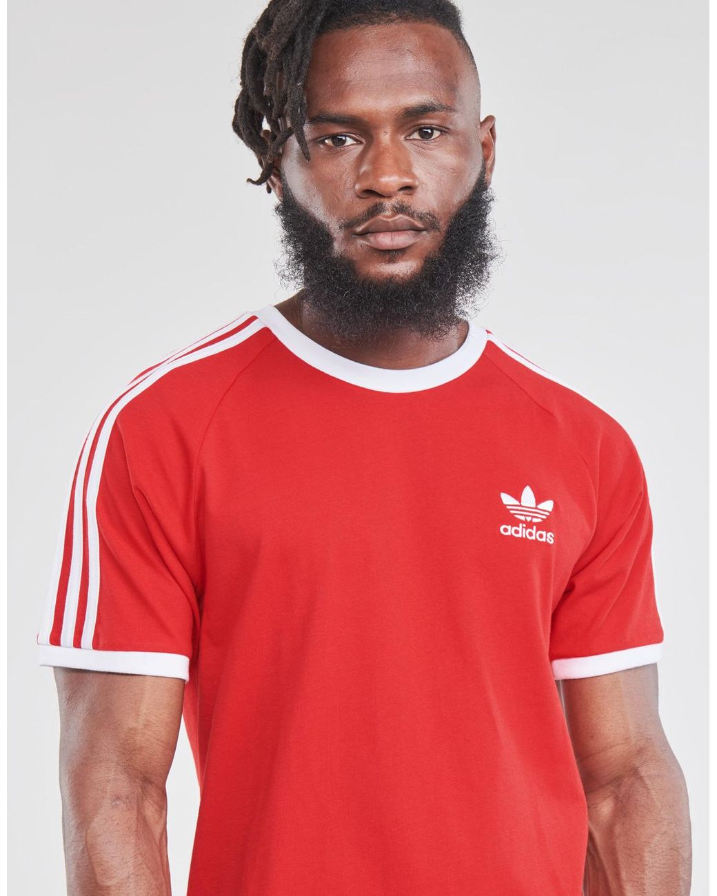 t shirt 3 stripes adidas homme
