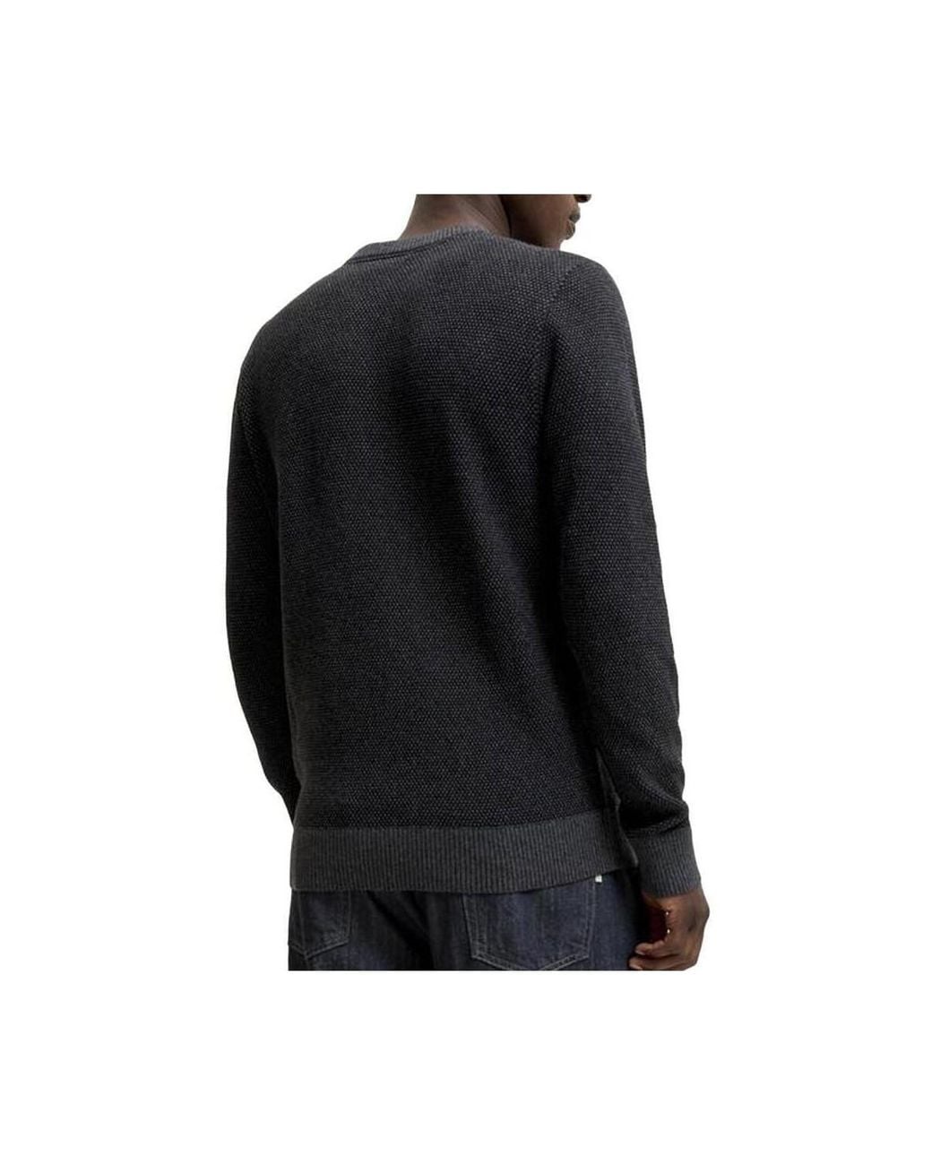 Pull Globe Knit Jack & Jones pour homme en coloris Black