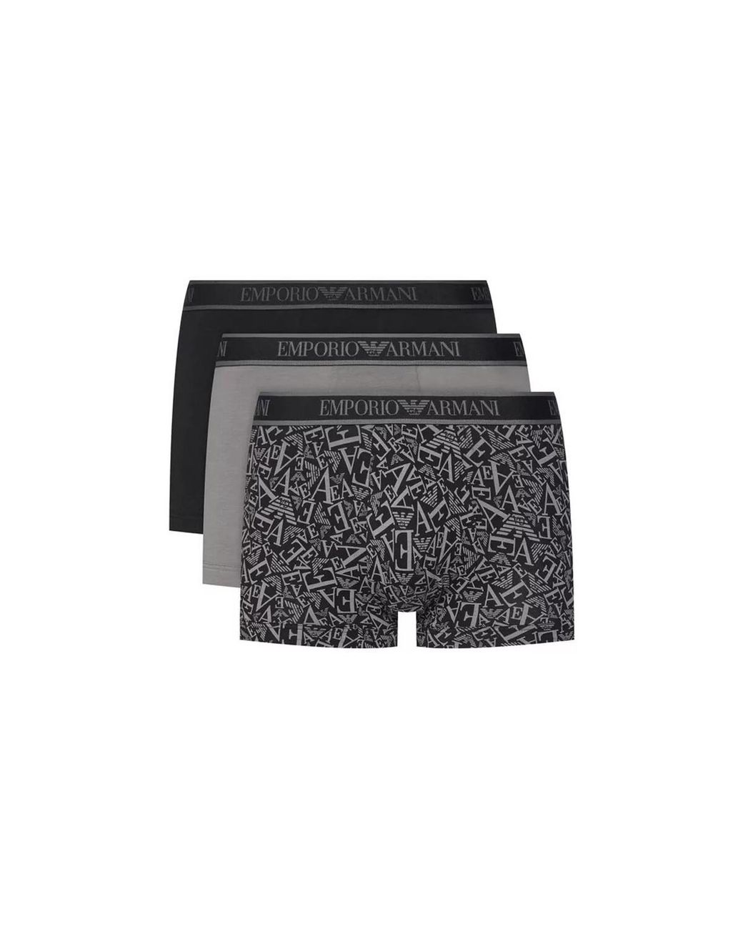 Boxers Pack De 3 Boxers EA7 pour homme en coloris Black