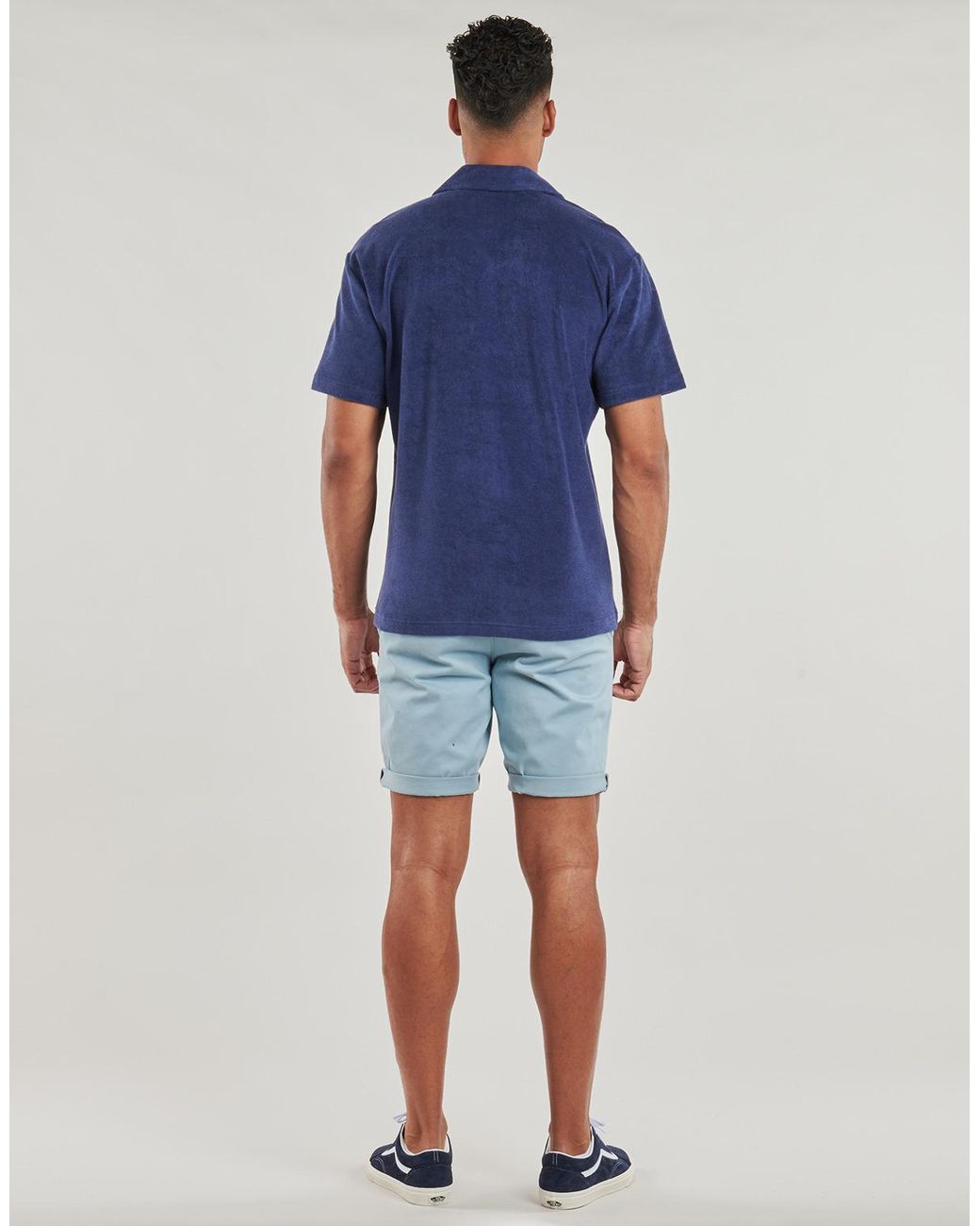 SELECTED Kurzarm Hemdbluse Slhrelaxtalon in Blue für Herren