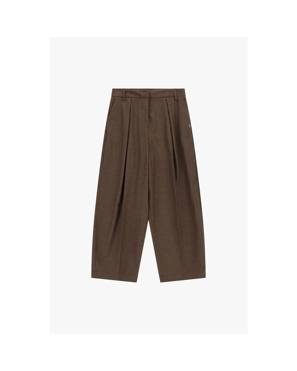 Pantalon P3Uldnf000 Please en coloris Brown
