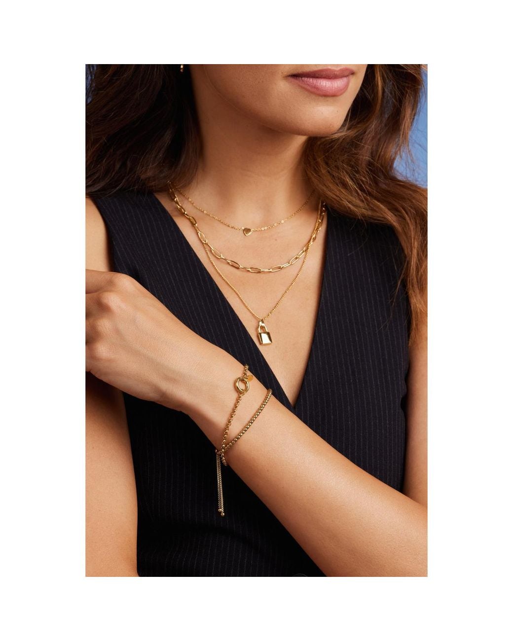Collier Collier Marc Lauder en coloris Metallic