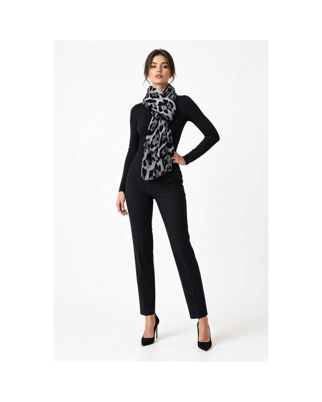 Echarpe MARIA CELINE en coloris Black