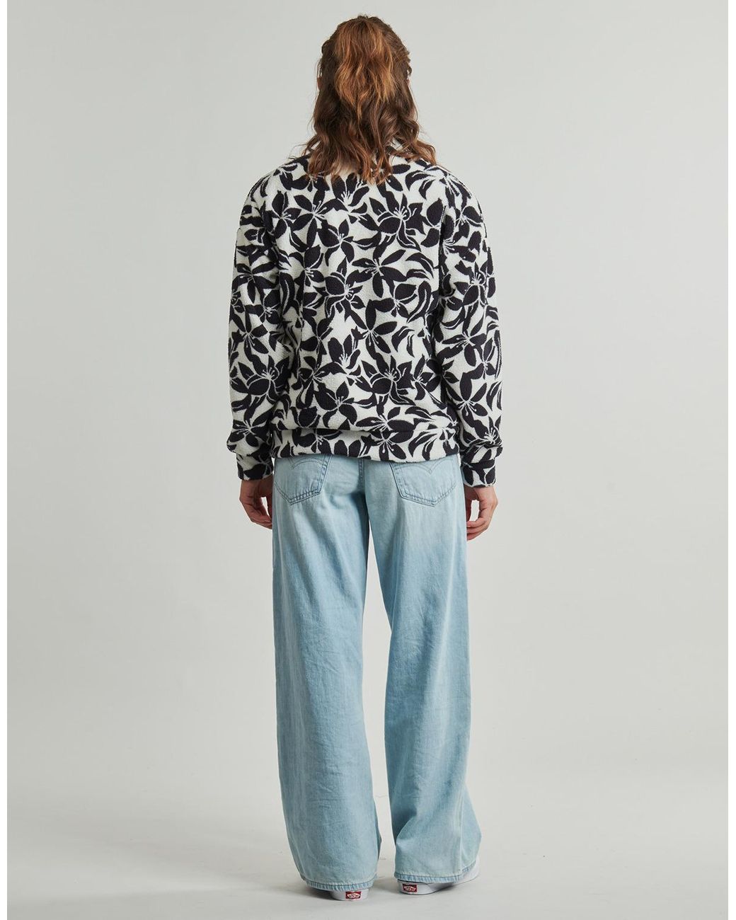 Roxy Fleece Jack Live Out Loud in het Black