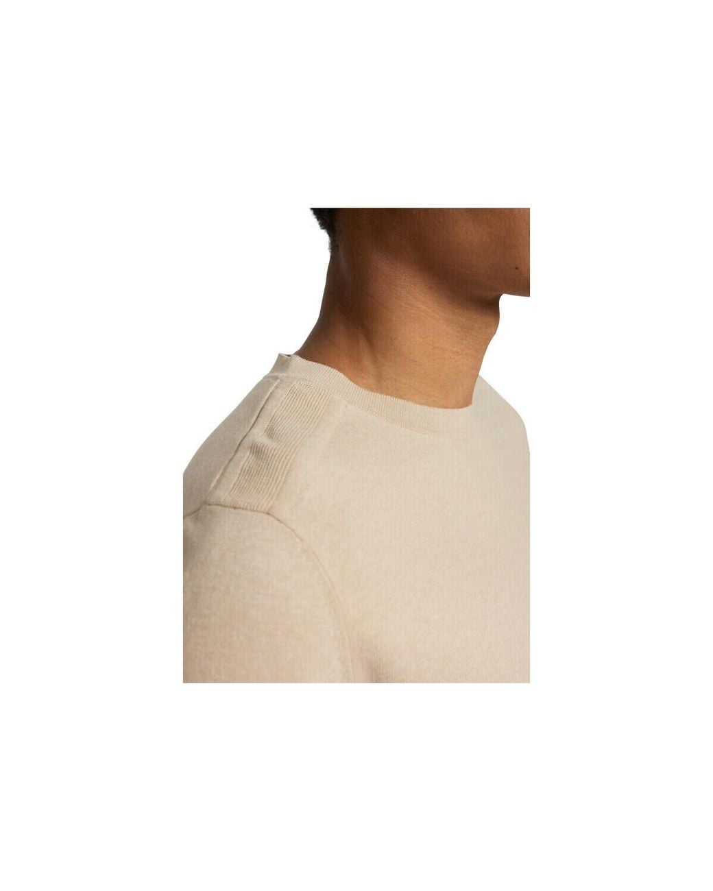 Pull 6064601 SELECTED en coloris Natural