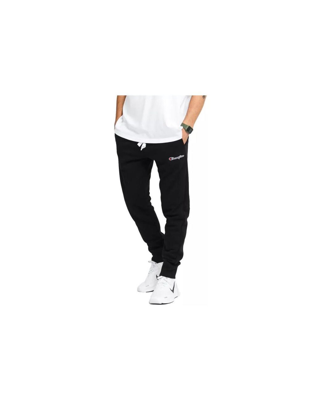 Jogging Homme Rib Cuff Champion pour homme en coloris Black