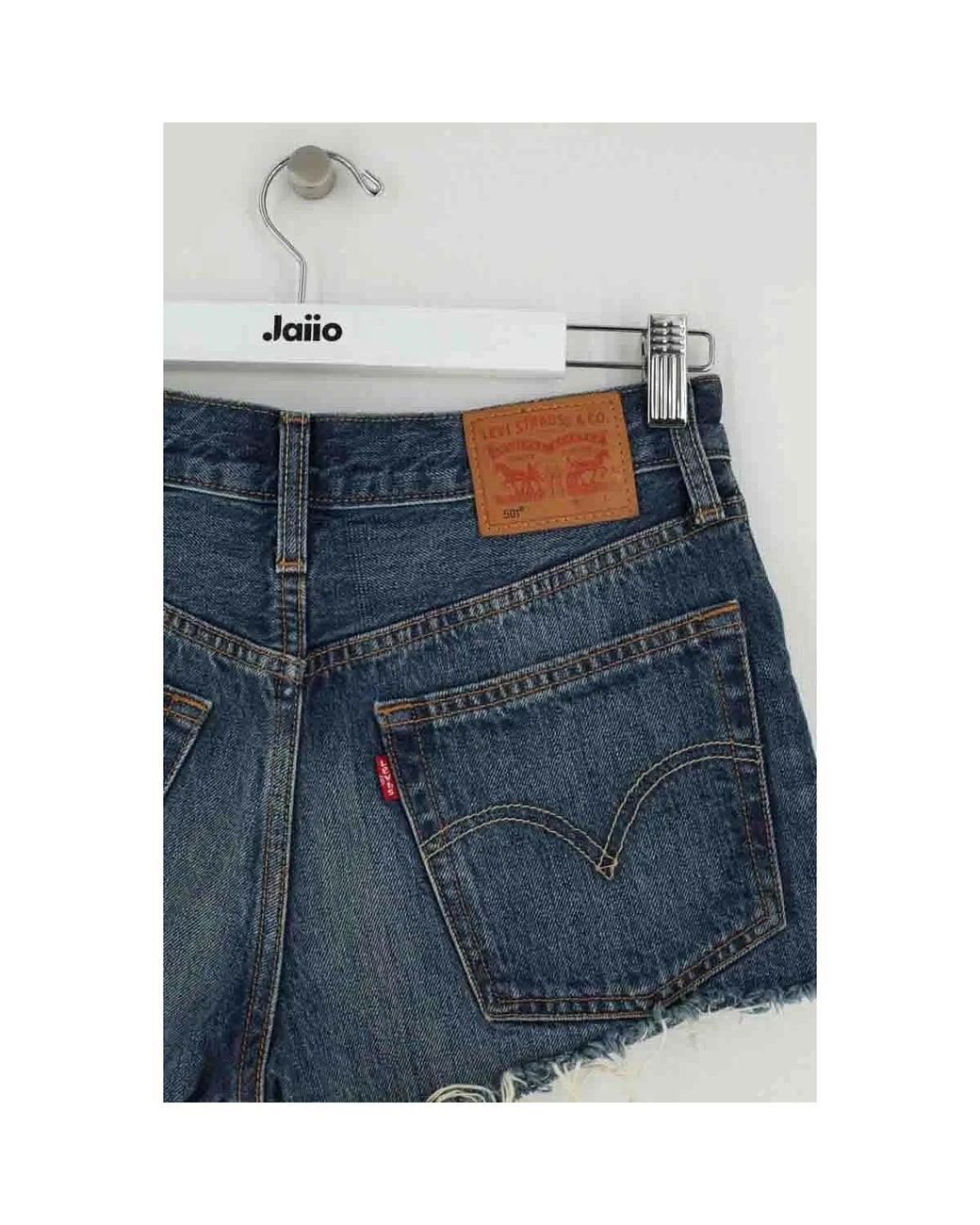 Short Mini Short Levi's en coloris Blue