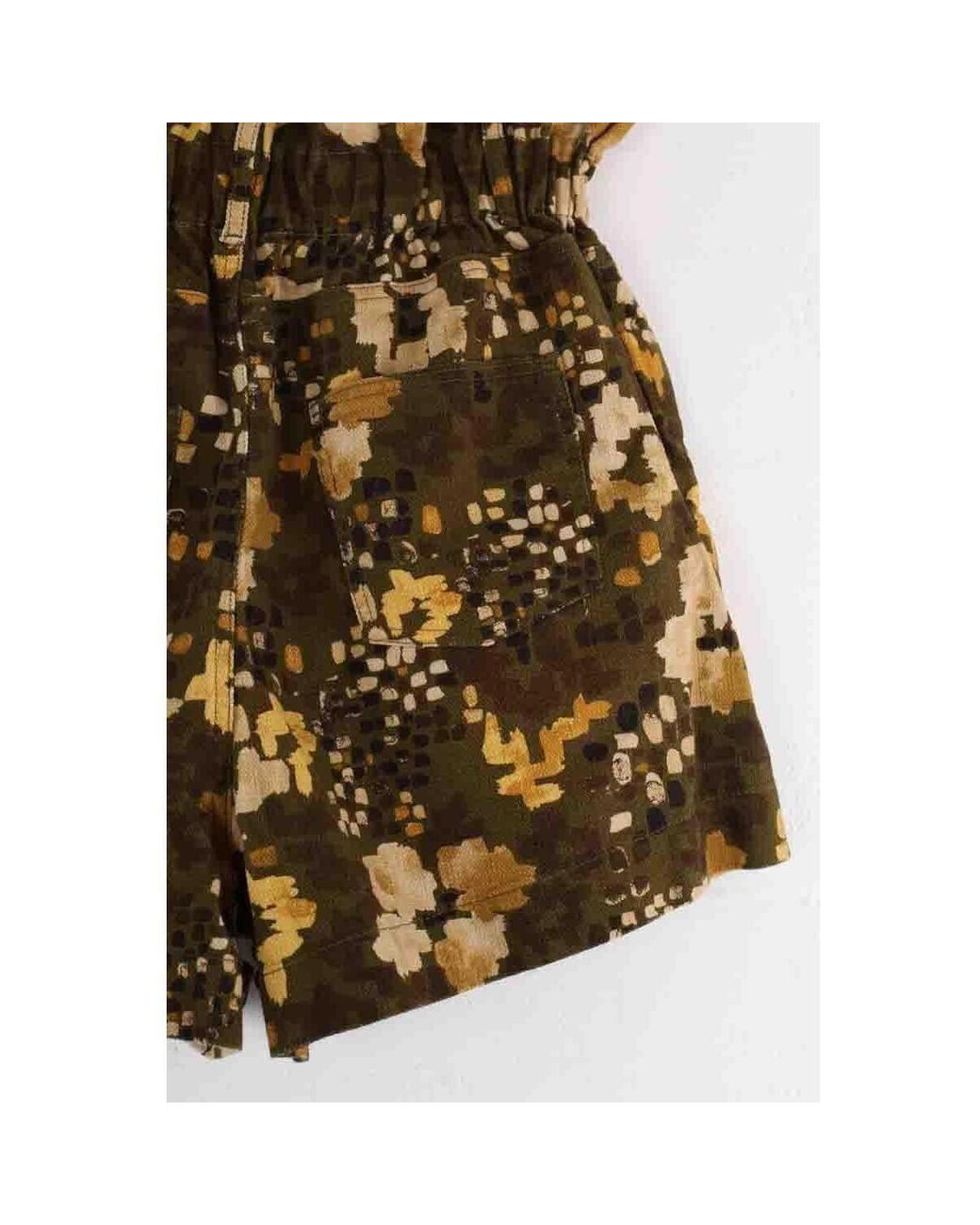 Short Mini Short En Coton HOD en coloris Brown