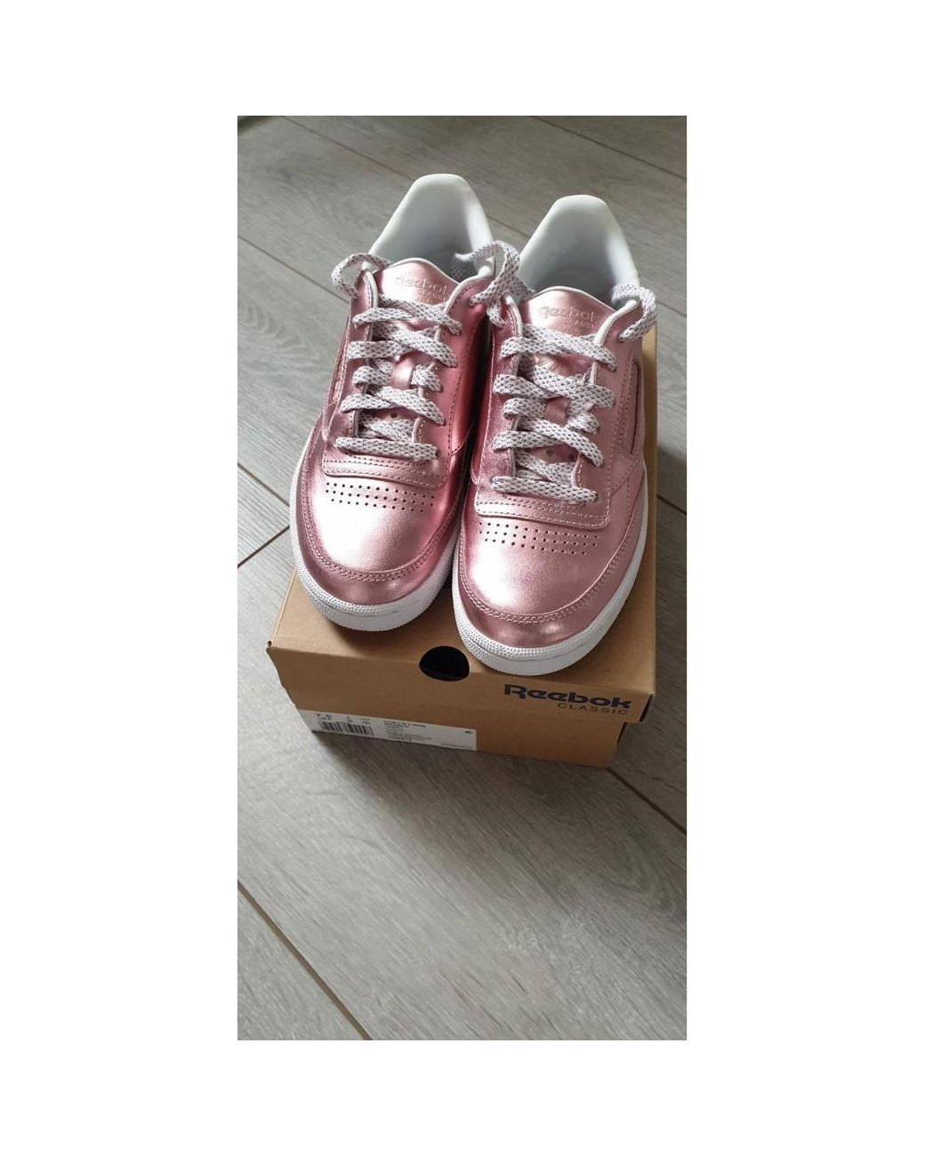 Baskets Basses Baskets Reebok Shine Reebok en coloris Pink